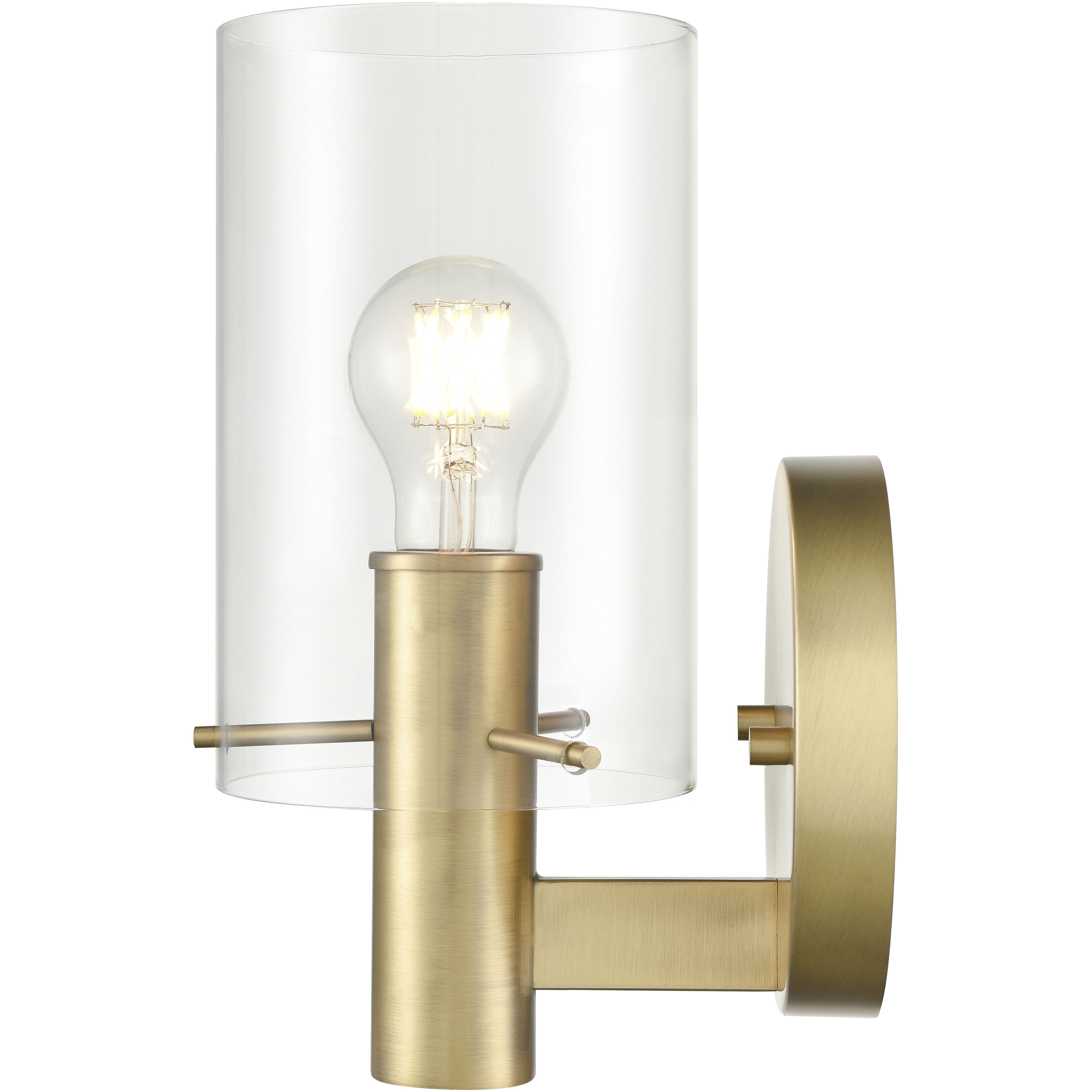 Apolla Wall Sconce Wall Light in Vintage Brass